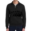 Super Sweats ® NuBlend ® 1/4 Zip Sweatshirt with Cadet Collar Thumbnail