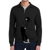 Super Sweats ® NuBlend ® 1/4 Zip Sweatshirt with Cadet Collar Thumbnail