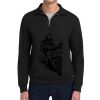 Super Sweats ® NuBlend ® 1/4 Zip Sweatshirt with Cadet Collar Thumbnail