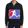 Super Sweats ® NuBlend ® 1/4 Zip Sweatshirt with Cadet Collar Thumbnail