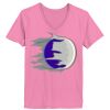 Ladies ComfortSoft ® V Neck Tee Thumbnail