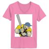 Ladies ComfortSoft ® V Neck Tee Thumbnail