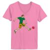 Ladies ComfortSoft ® V Neck Tee Thumbnail