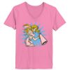 Ladies ComfortSoft ® V Neck Tee Thumbnail