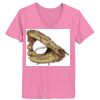 Ladies ComfortSoft ® V Neck Tee Thumbnail