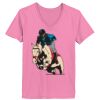 Ladies ComfortSoft ® V Neck Tee Thumbnail