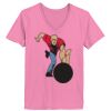 Ladies ComfortSoft ® V Neck Tee Thumbnail