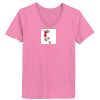 Ladies ComfortSoft ® V Neck Tee Thumbnail