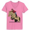 Ladies ComfortSoft ® V Neck Tee Thumbnail