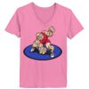 Ladies ComfortSoft ® V Neck Tee Thumbnail