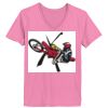 Ladies ComfortSoft ® V Neck Tee Thumbnail