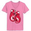 Ladies ComfortSoft ® V Neck Tee Thumbnail