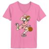 Ladies ComfortSoft ® V Neck Tee Thumbnail