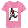 Ladies ComfortSoft ® V Neck Tee Thumbnail