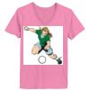 Ladies ComfortSoft ® V Neck Tee Thumbnail