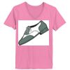 Ladies ComfortSoft ® V Neck Tee Thumbnail