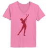 Ladies ComfortSoft ® V Neck Tee Thumbnail