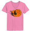 Ladies ComfortSoft ® V Neck Tee Thumbnail