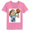 Ladies ComfortSoft ® V Neck Tee Thumbnail