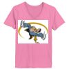 Ladies ComfortSoft ® V Neck Tee Thumbnail