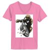 Ladies ComfortSoft ® V Neck Tee Thumbnail