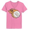 Ladies ComfortSoft ® V Neck Tee Thumbnail