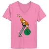 Ladies ComfortSoft ® V Neck Tee Thumbnail