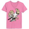 Ladies ComfortSoft ® V Neck Tee Thumbnail