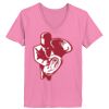 Ladies ComfortSoft ® V Neck Tee Thumbnail