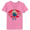 Ladies ComfortSoft ® V Neck Tee Thumbnail