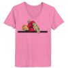 Ladies ComfortSoft ® V Neck Tee Thumbnail