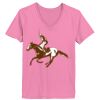 Ladies ComfortSoft ® V Neck Tee Thumbnail