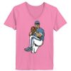 Ladies ComfortSoft ® V Neck Tee Thumbnail