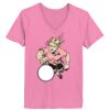 Ladies ComfortSoft ® V Neck Tee Thumbnail