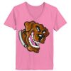 Ladies ComfortSoft ® V Neck Tee Thumbnail