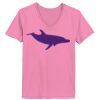 Ladies ComfortSoft ® V Neck Tee Thumbnail