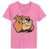 Ladies ComfortSoft ® V Neck Tee Thumbnail