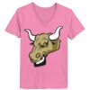 Ladies ComfortSoft ® V Neck Tee Thumbnail