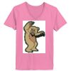 Ladies ComfortSoft ® V Neck Tee Thumbnail