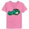 Ladies ComfortSoft ® V Neck Tee Thumbnail