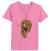 Ladies ComfortSoft ® V Neck Tee Thumbnail