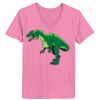 Ladies ComfortSoft ® V Neck Tee Thumbnail