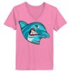 Ladies ComfortSoft ® V Neck Tee Thumbnail