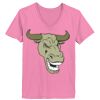 Ladies ComfortSoft ® V Neck Tee Thumbnail