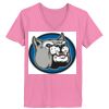 Ladies ComfortSoft ® V Neck Tee Thumbnail