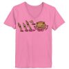 Ladies ComfortSoft ® V Neck Tee Thumbnail