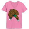 Ladies ComfortSoft ® V Neck Tee Thumbnail