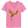 Ladies ComfortSoft ® V Neck Tee Thumbnail