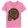 Ladies ComfortSoft ® V Neck Tee Thumbnail