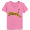 Ladies ComfortSoft ® V Neck Tee Thumbnail